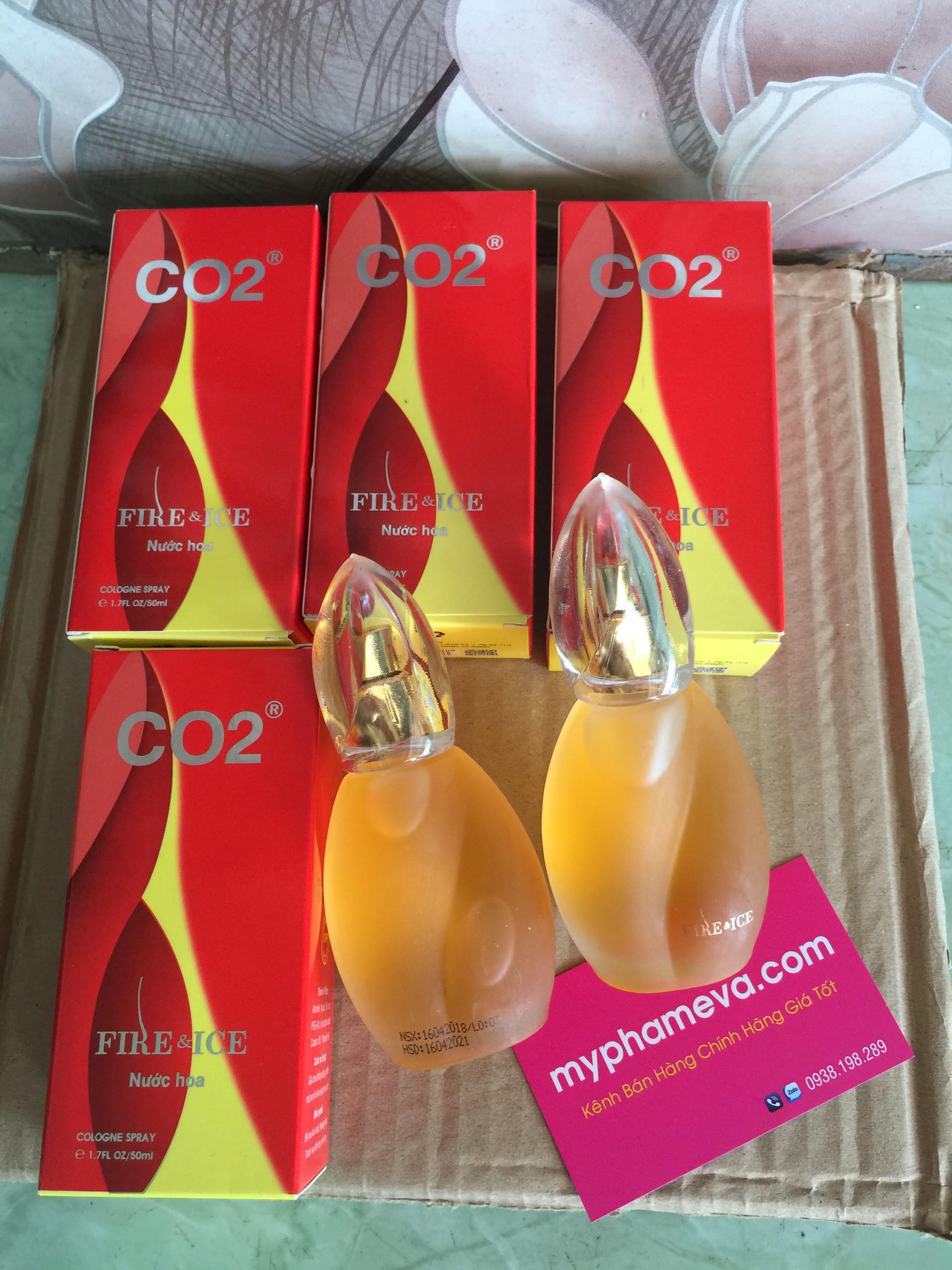 Nước Hoa CO2 FIRE & ICE  Dưỡng Thể-1